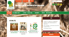 Desktop Screenshot of lesamisdelaconf.org